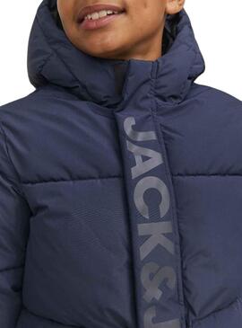 Chaqueta Jack And Jones Cospeed Puffer Marino Niño