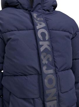 Chaqueta Jack And Jones Cospeed Puffer Marino Niño