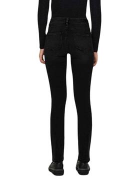 Pantalón Vaquero Only Sui Slim Negro para Mujer