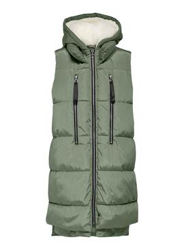 Chaleco Only New Nora Verde para Mujer