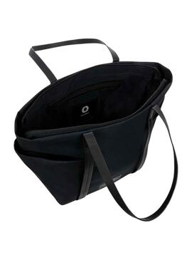 Bolso Ecoalf Saka Tote Negro para Mujer
