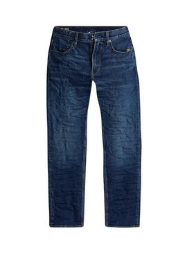 Pantalón Vaquero G-Star Mosa Straight Azul Hombre