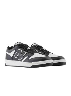 Zapatillas New Balance BB480 Negro y Blanco 