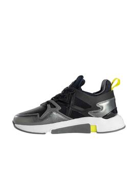 Zapatillas Munich Clik Negro Para Mujer Hombre
