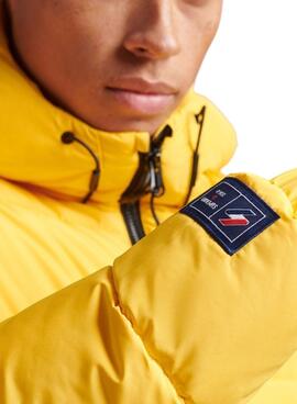 Chaqueta Superdry Sports Puffer Hombre Amarillo