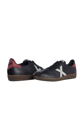 Zapatillas Munich Barru Negro Para Hombre Mujer