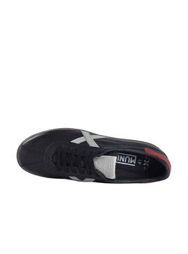 Zapatillas Munich Barru Negro Para Hombre Mujer