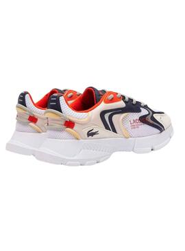 Zapatillas Lacoste L003 Neo Naranja Niño Niña