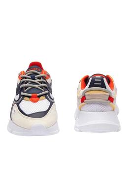 Zapatillas Lacoste L003 Neo Naranja Niño Niña