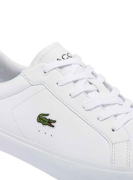 Zapatillas Lacoste Powercourt Blanco Niño Niña