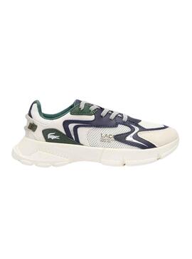 Zapatillas Lacoste L003 Blanco y Marino Kids