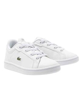 Zapatillas Lacoste Carnaby Pro Blanco Kids