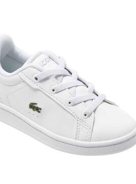 Zapatillas Lacoste Carnaby Pro Blanco Kids