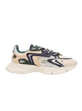 Zapatillas Lacoste L003 Neo Beige Para Niño Niña