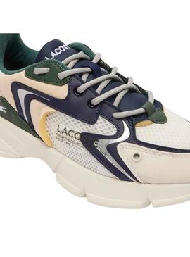 Zapatillas Lacoste L003 Neo Beige Para Niño Niña
