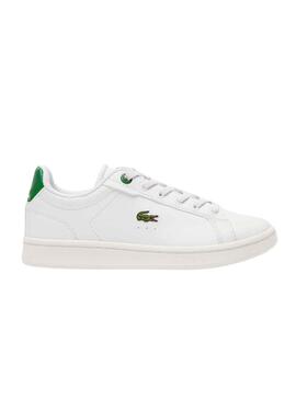 Zapatillas Lacoste Carnaby Pro Blanco Verde Kids