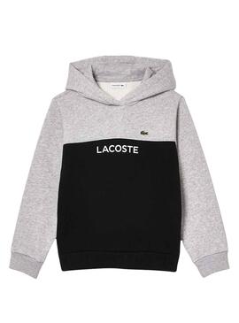 Sudadera Lacoste Roland Garros Edition Gris Niño