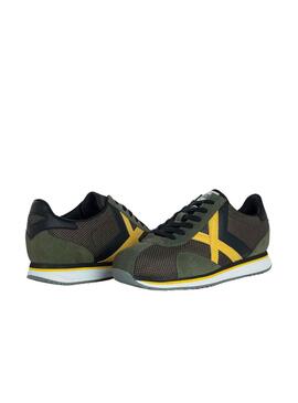 Zapatillas Munich Sapporo 166 Verde Para Hombre