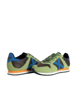 Zapatillas Munich Massana 522 Verde Para Hombre
