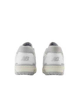 Zapatillas New Balance BB550 Blanco y Gris 
