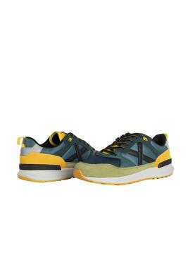 Zapatillas Munich Alpha Azul Para Hombre 