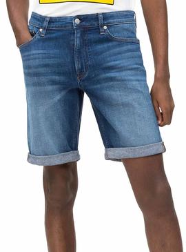 Bermuda Calvin Klein Jeans Denim Hombre