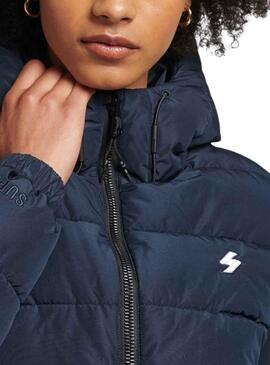 Chaqueta con Capucha de Longitud Media para Mujer SUPERDRY - Guanxe  Atlantic Marketplace