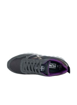 Zapatillas Munich Ripple Negro Para Mujer