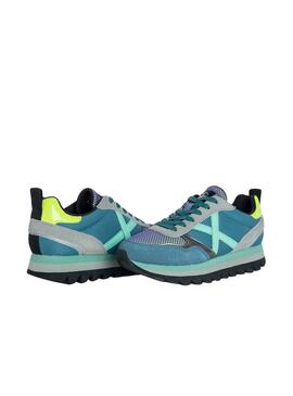 Zapatillas Munich Ripple Azul Para Mujer