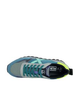 Zapatillas Munich Ripple Azul Para Mujer
