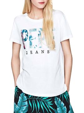 Camiseta PepeJeans Maria Blanca Mujer