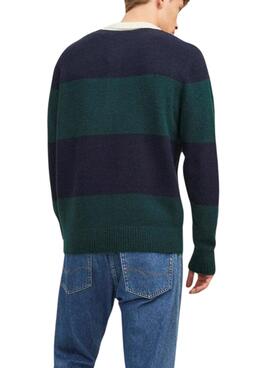 Polo Jack and Jones Wallen M/L Rayas para Hombre