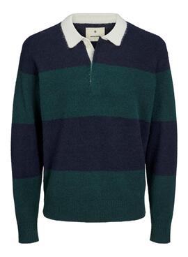 Polo Jack and Jones Wallen M/L Rayas para Hombre