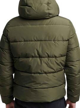 Chaqueta Superdry Sports Puffer Verde para Hombre
