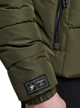 Chaqueta Superdry Sports Puffer Verde para Hombre