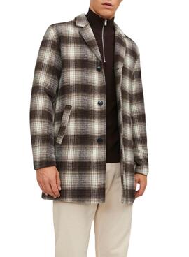 Abrigo Jack and Jones Zac Cuadros para Hombre