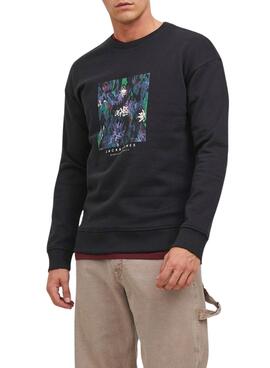 Sudadera Jack and Jones Silverlake Negra Hombre