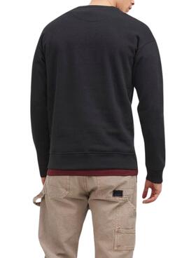 Sudadera Jack and Jones Silverlake Negra Hombre