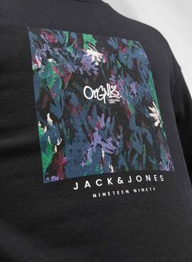 Sudadera Jack and Jones Silverlake Negra Hombre