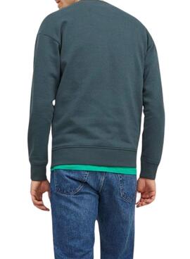 Sudadera Jack and Jones Silverlake Verde Hombre