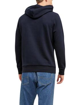 Sudadera Jack and Jones Oscar Marino para Hombre