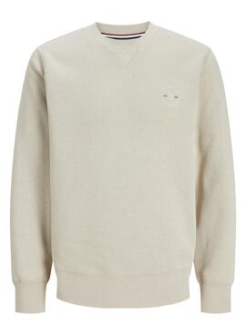 Sudadera Jack and Jones Blushield  Beige Para Hombre