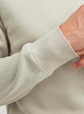 Sudadera Jack and Jones Blushield  Beige Para Hombre