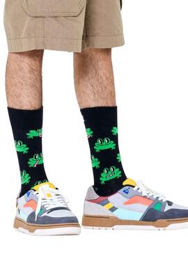 Calcetines Happy Socks Frog Negros Hombre y Mujer