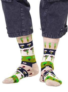 Calcetines Happy Socks Veggie Stripe Multi Hombre