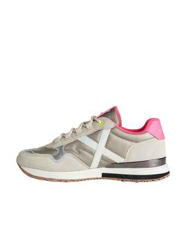 Zapatillas Munich Sunset Gris Para Mujer