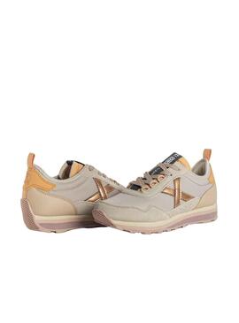 Zapatillas Munich Um Sky Beige Para Mujer