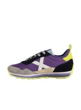 Zapatillas Munich Um Sky Morado Para Mujer