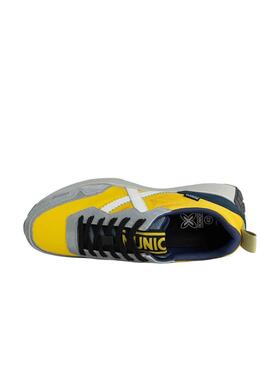 Zapatillas Munich Xemine Amarillo Para Hombre