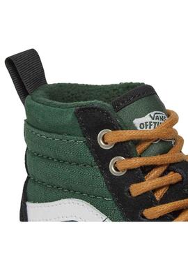 Zapatillas Vans Sk8 Hi MTE Verde para Niño y Niña